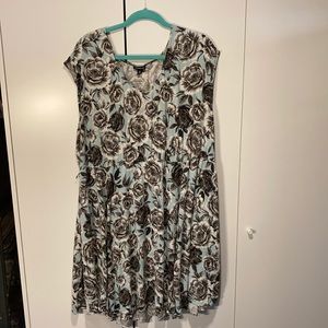 Torrid Floral Skater Dress